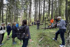 Visite guidée en forêt